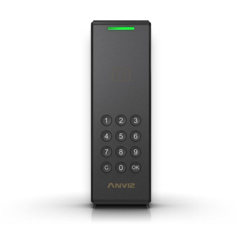 Anviz C2 KA lector de control de acceso Lector de control de acceso básico Negro